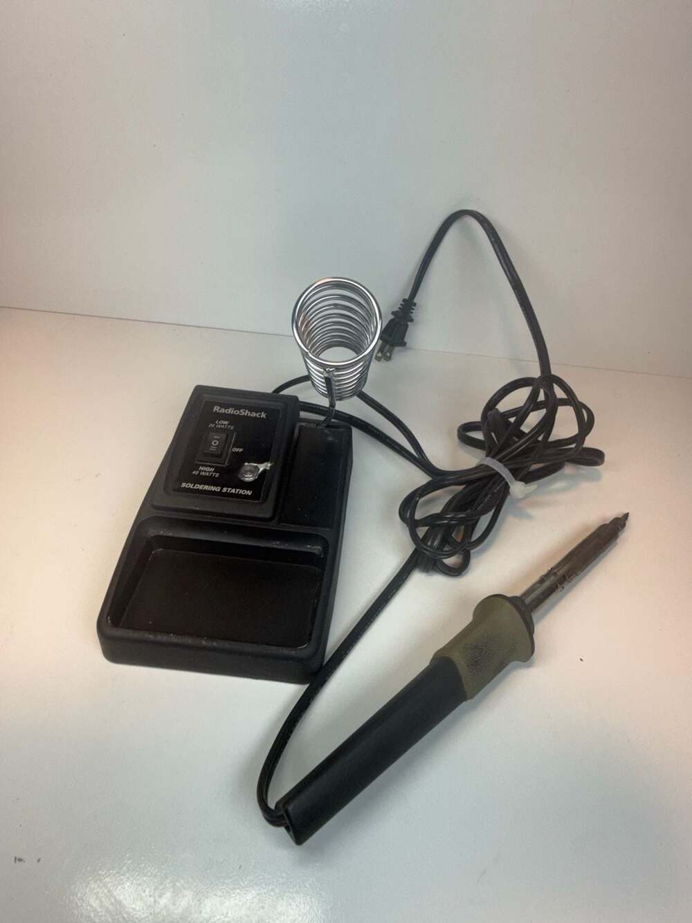 Vintage RadioShack Dual-Heat Soldering Station 64-2184 20/40 Watt